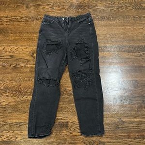 american eagle mom jeans
